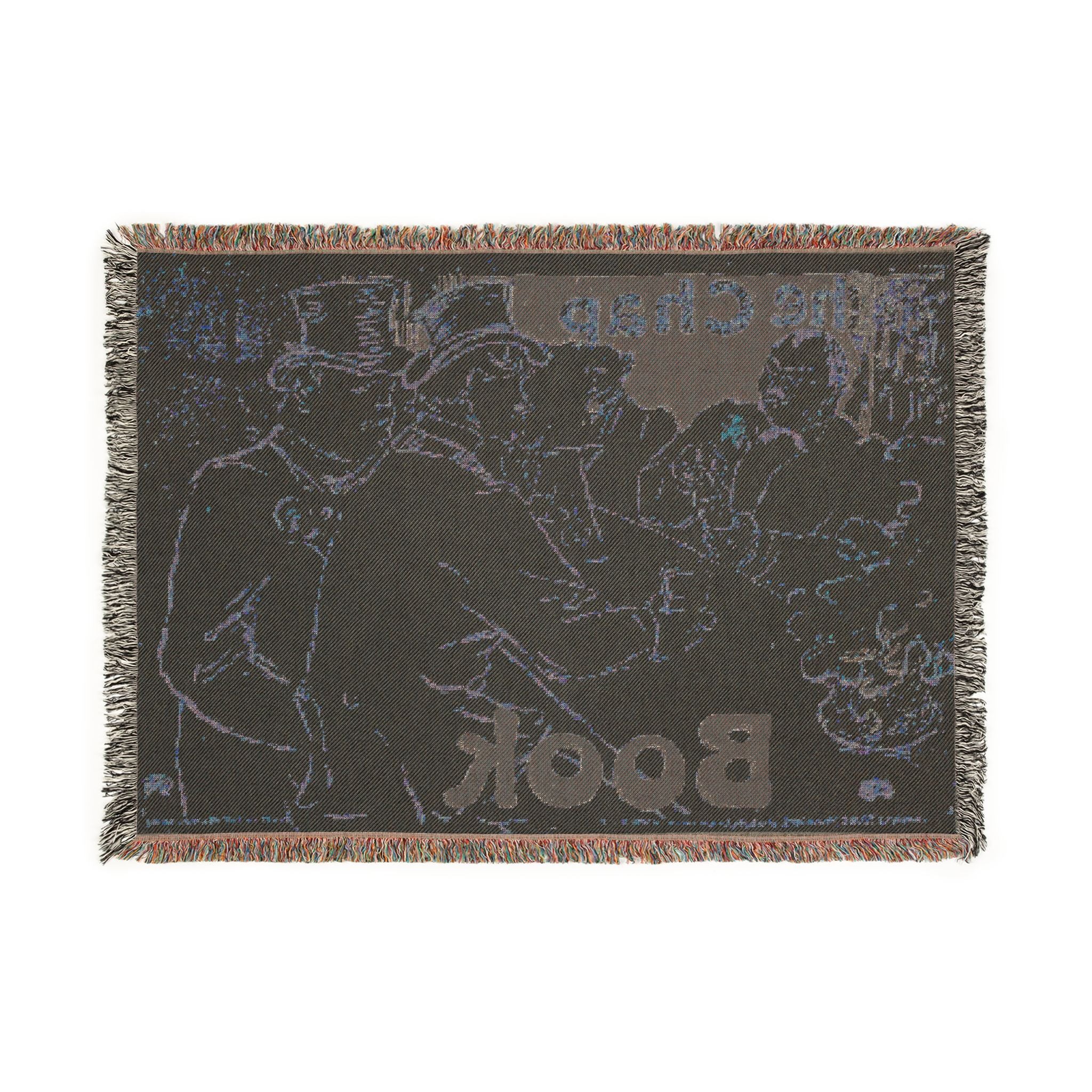 Henri de Toulouse-Lautrec - Irish and American Bar, Rue Royale—The Chap Book | Woven Tapestry Blanket