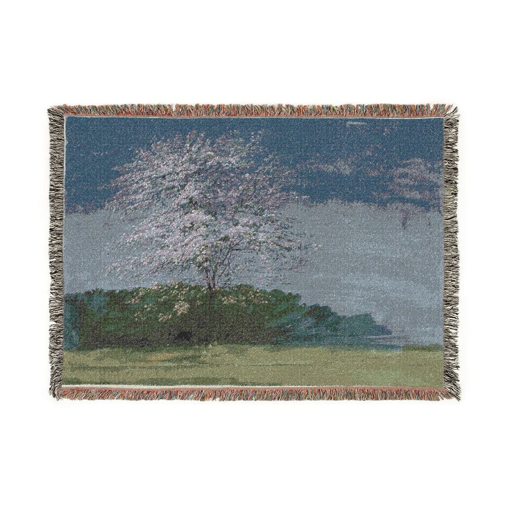 William Turner - Study of a Tree in Bloom | Woven Tapestry Blanket
