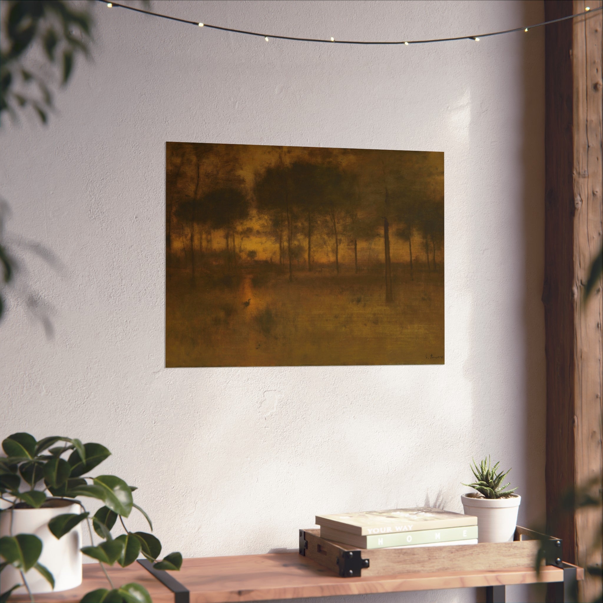 George Inness - The Home of the Heron | Fine Art Poster