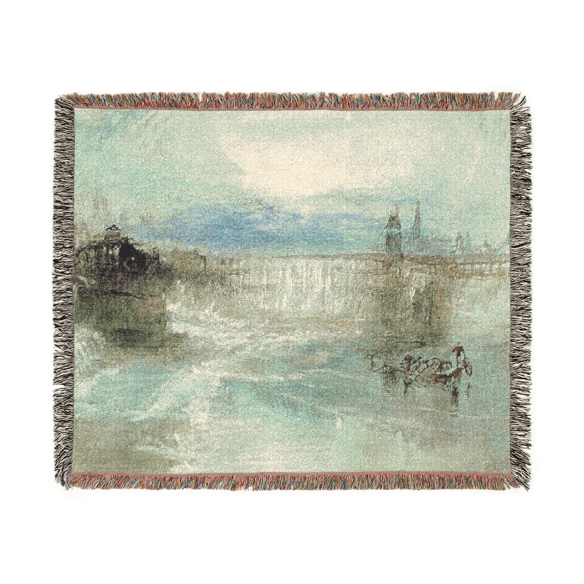View of Lucerne J. M. W. Turner Tapestry Blanket