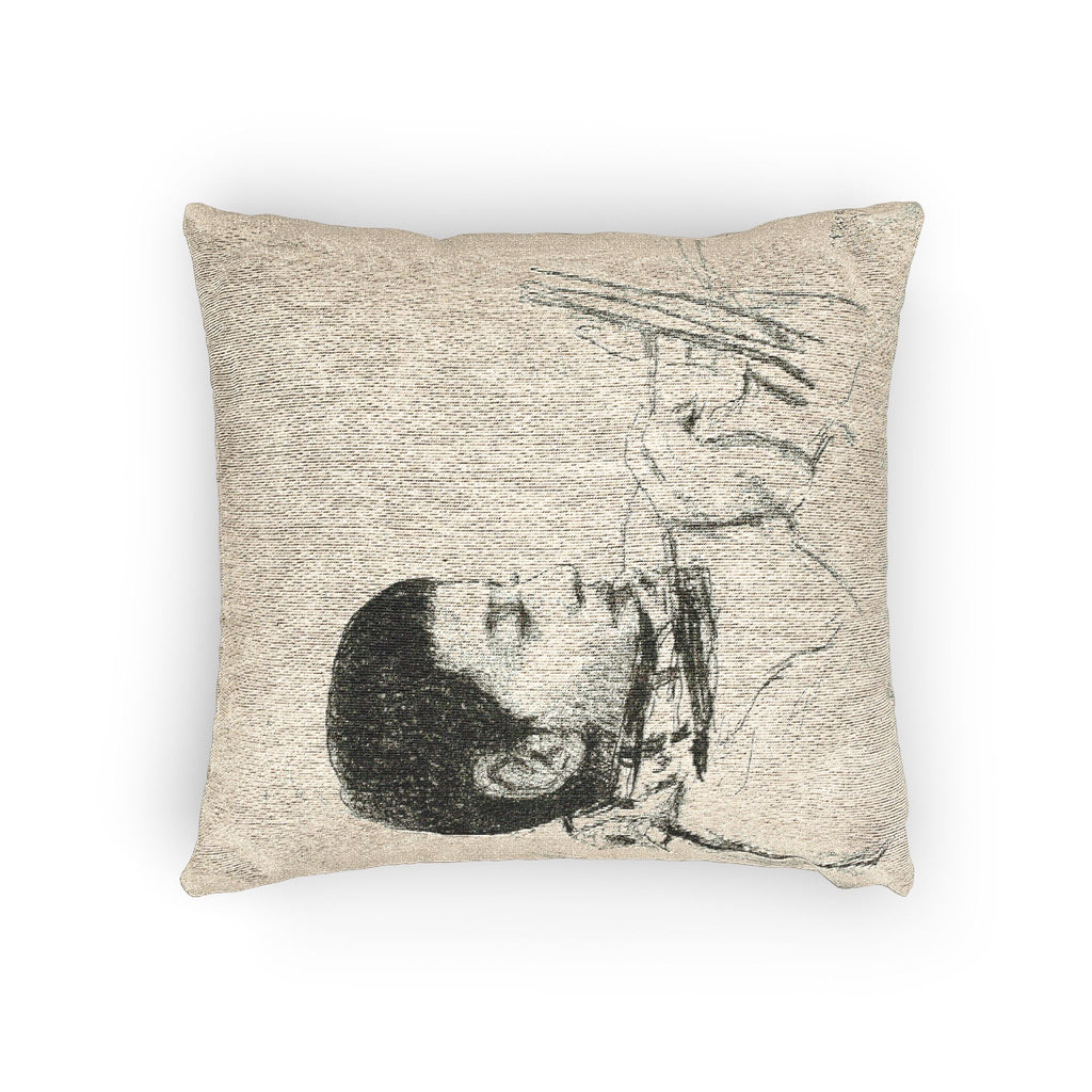 Camille Pissarro - Portrait Lucien Pissarro | Woven Pillow