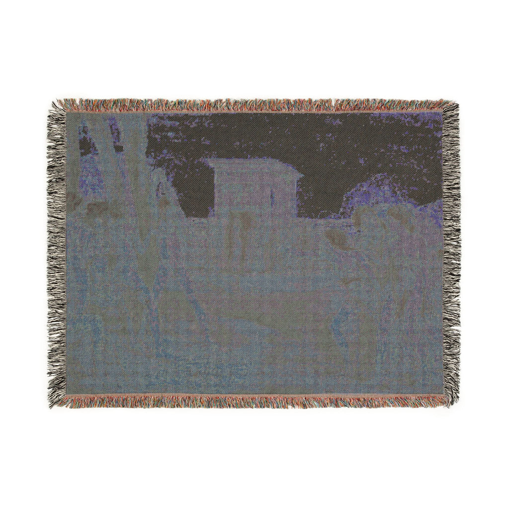 Hilaire Germain Edgar Degas - Young Spartan Girls Challenging Boys | Woven Tapestry Blanket