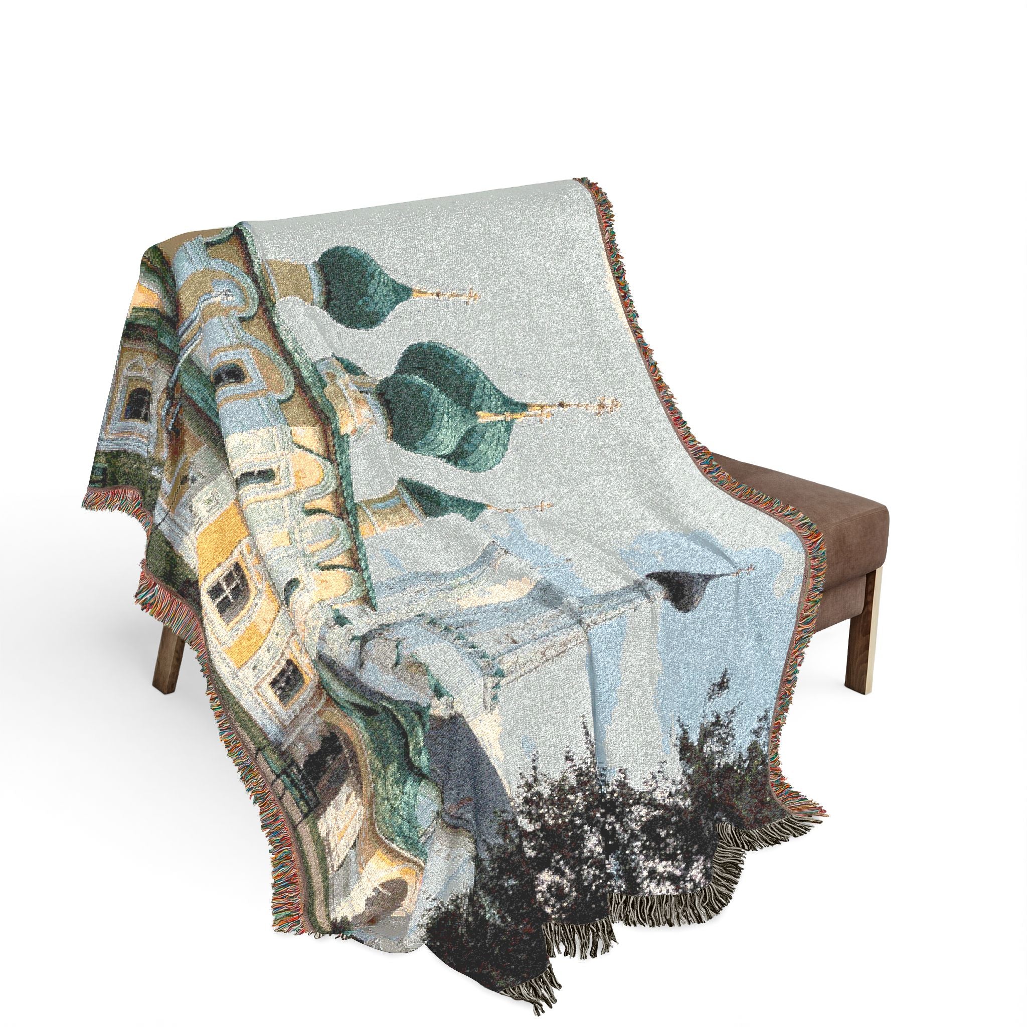 Church of the Beheading of Saint John the Baptist Alekseyevsky Monastery Uglich 2023-07-22 7459 | Woven Tapestry Blanket