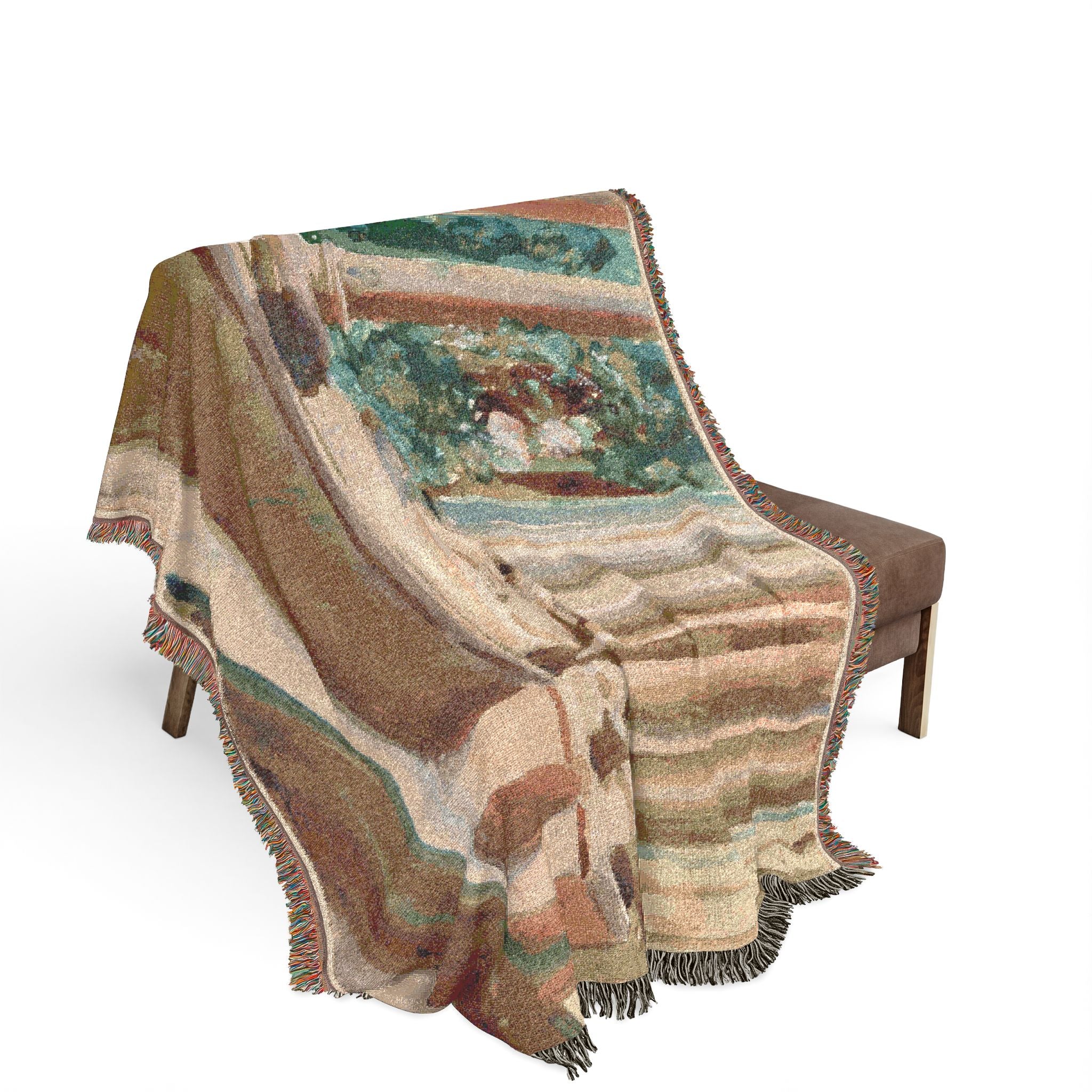 Tarragona Terrace and Garden John Singer Sargent Tapestry Blanket