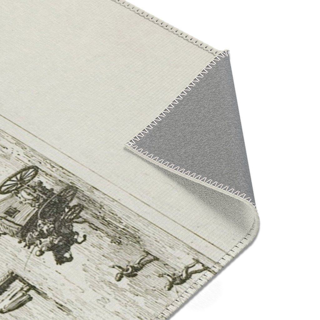 Canaletto - Mestre, from Vedute | Area Rug