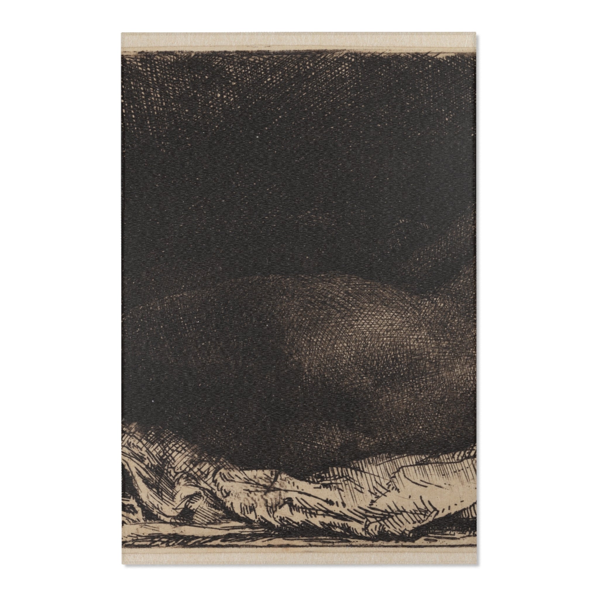 Rembrandt van Rijn - Reclining Female Nude | Area Rug