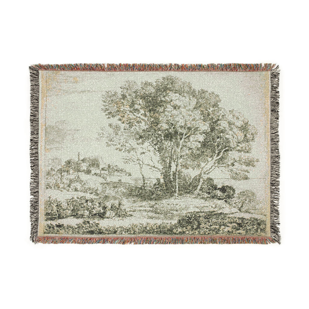 Claude Lorrain - The Goatherd | Woven Tapestry Blanket