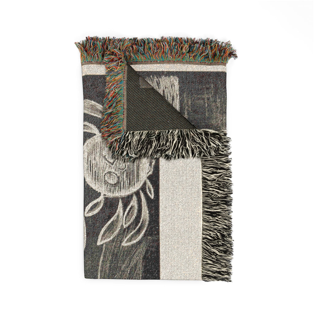 Paul Gauguin - Te po (The Night), from the Noa Noa Suite | Woven Tapestry Blanket