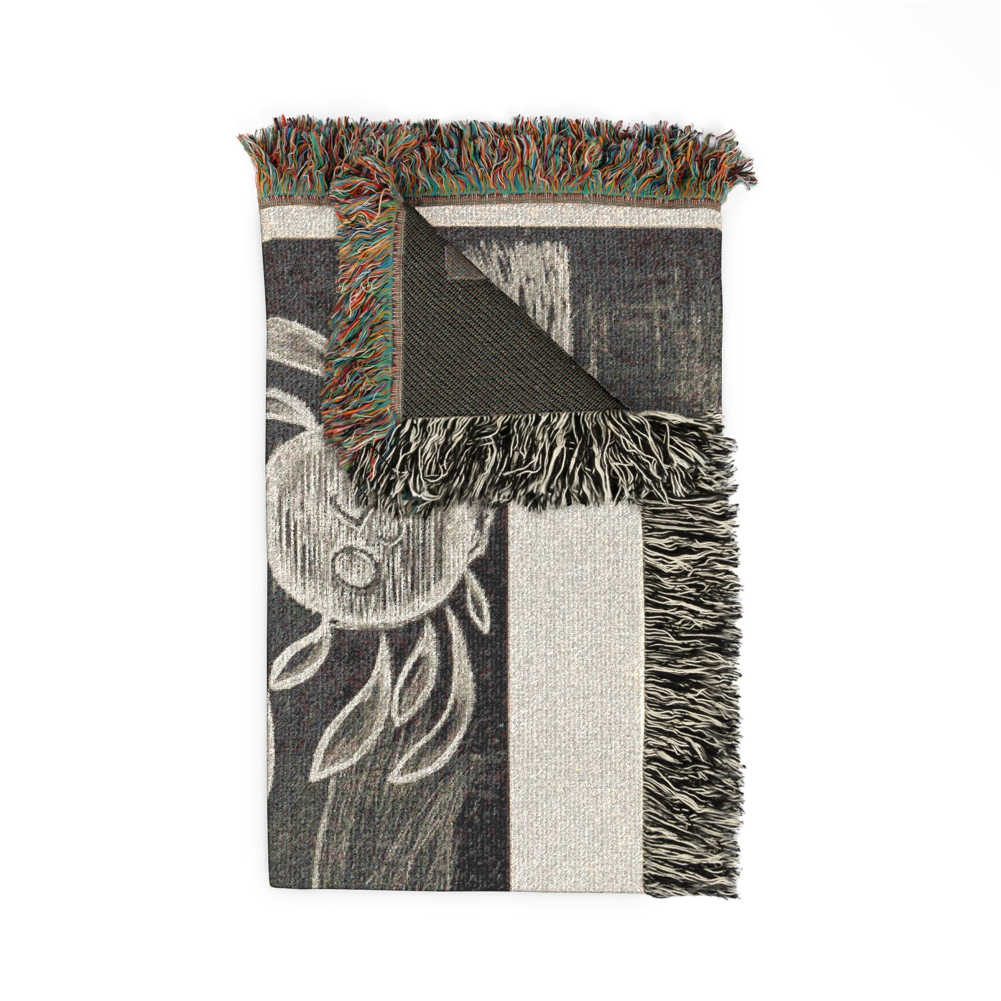Paul Gauguin - Te po (The Night), from the Noa Noa Suite | Woven Tapestry Blanket