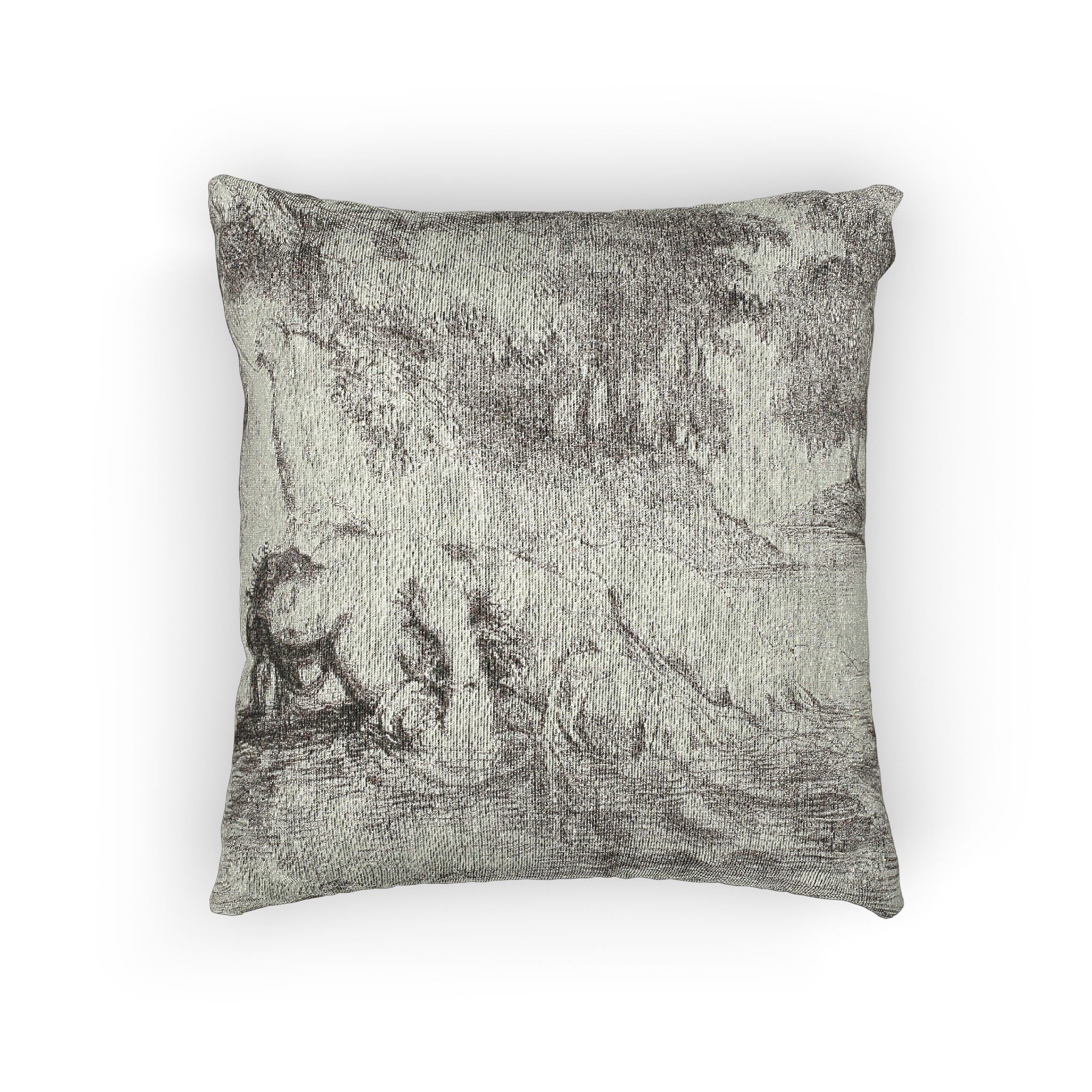 Eugène Delacroix - Ophelia's Death | Woven Pillow