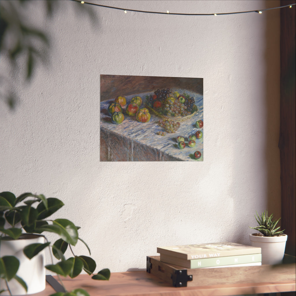 Claude Monet - Apples and Grapes | Fine Art Poster