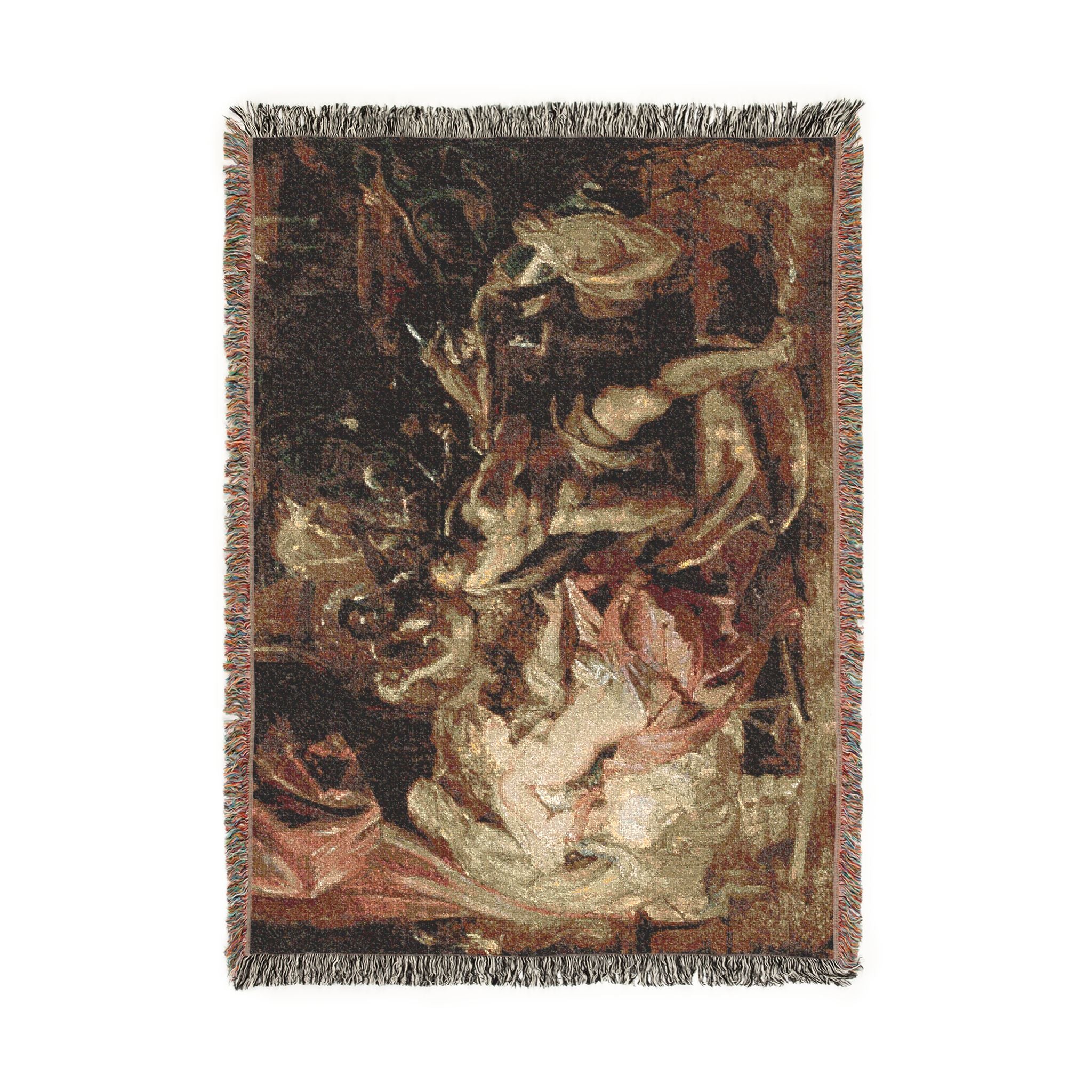 Peter Paul Rubens - The Capture of Samson | Woven Tapestry Blanket