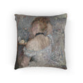 Berthe Morisot - Woman at Her Toilette | Woven Pillow