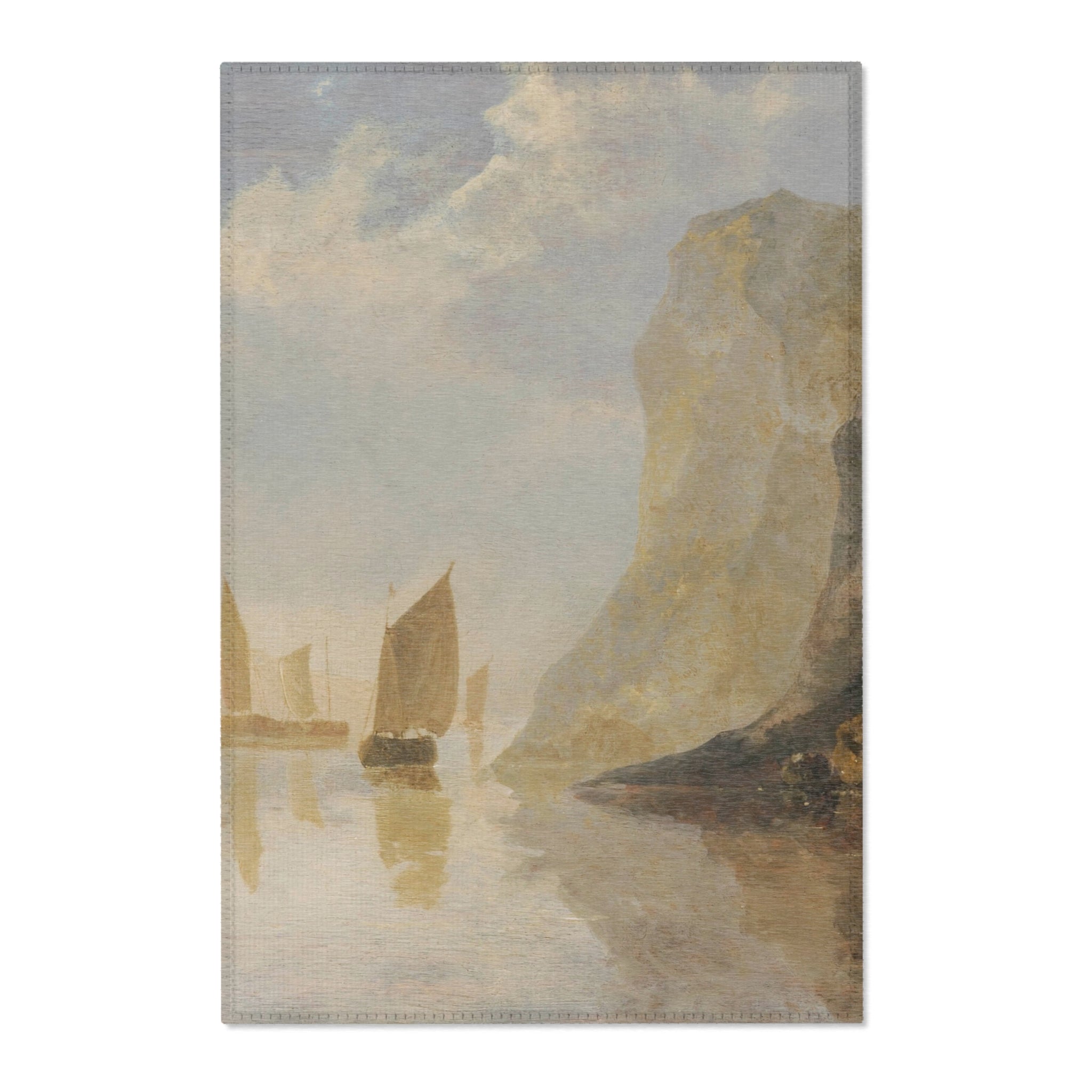Aelbert Cuyp - View on the Rhine 61 cuyp 6608 | Area Rug