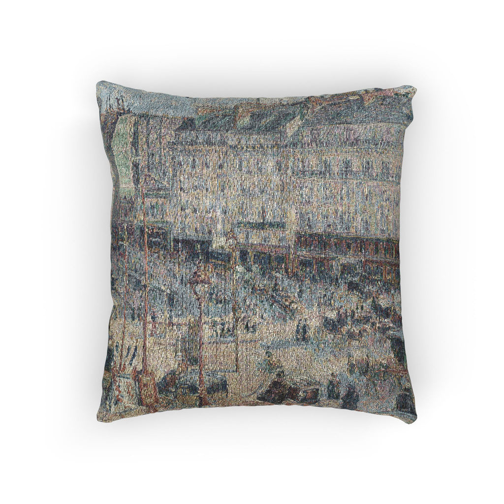 Camille Pissarro - The Place du Havre, Paris | Woven Pillow