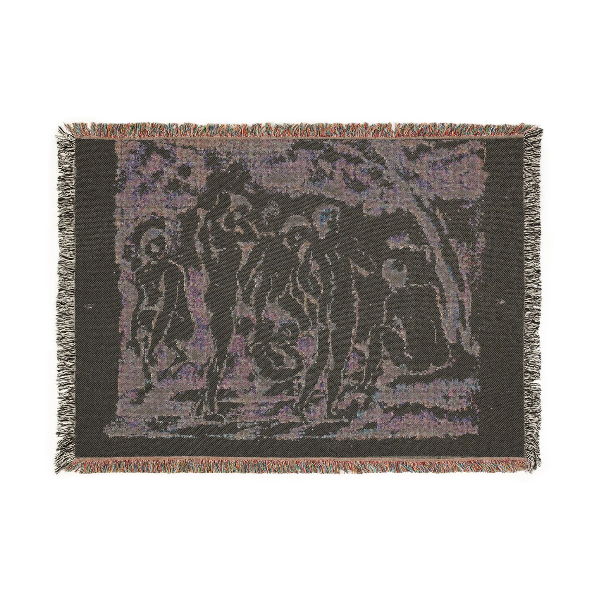 Paul Cezanne - Small Bathers | Woven Tapestry Blanket