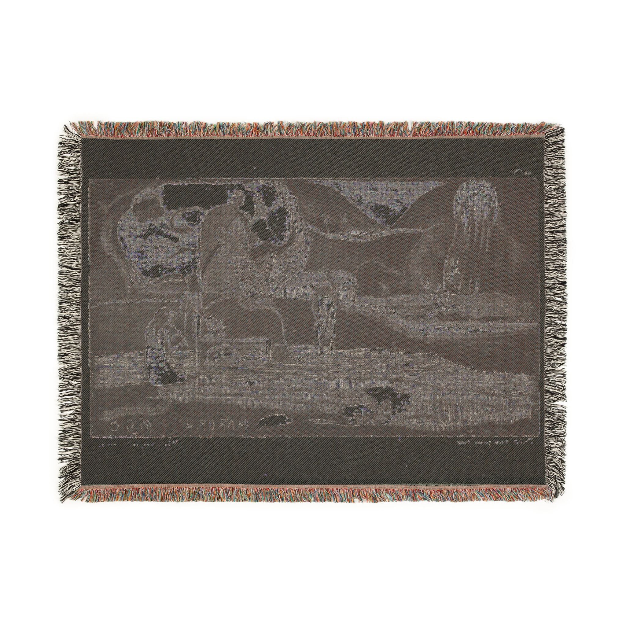Paul Gauguin - Maruru (Offerings of Gratitude), from the Noa Noa Suite | Woven Tapestry Blanket