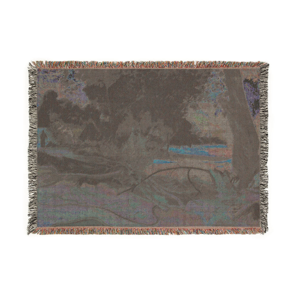 Paul Gauguin - Te burao (The Hibiscus Tree) | Woven Tapestry Blanket