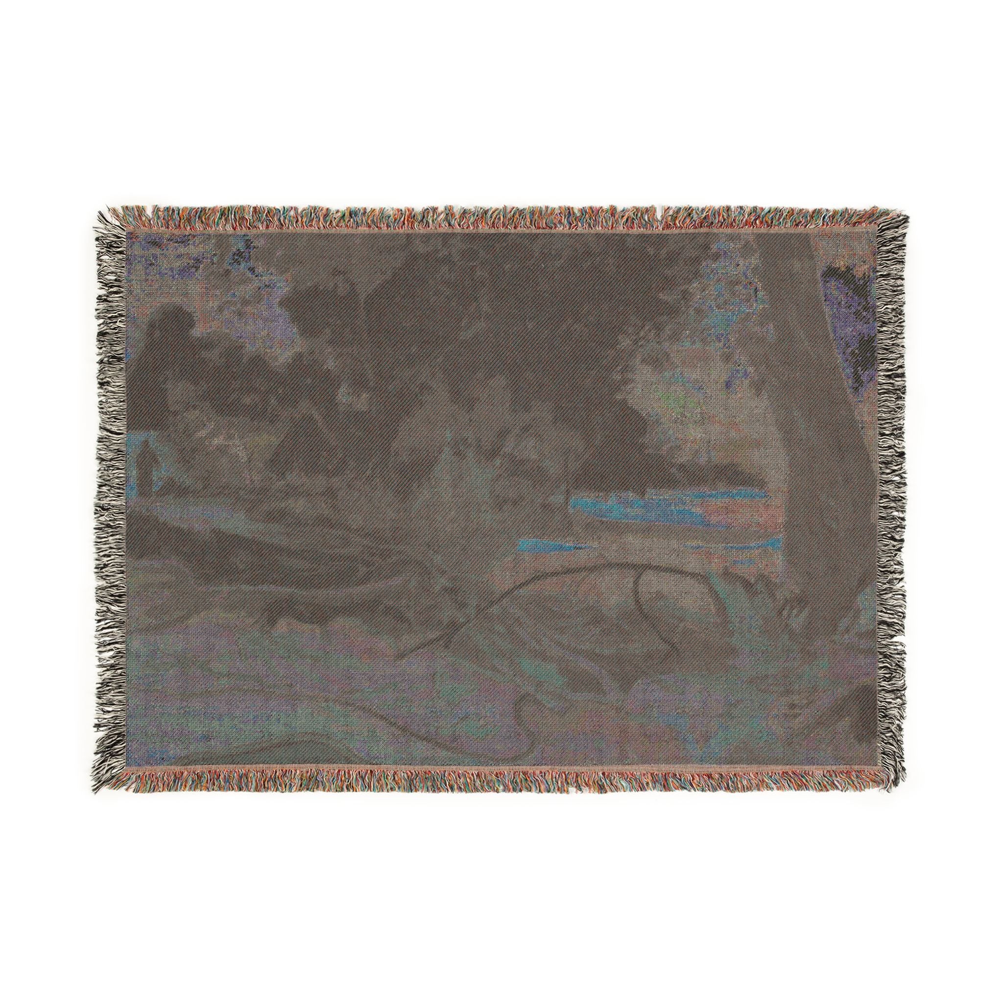 Paul Gauguin - Te burao (The Hibiscus Tree) | Woven Tapestry Blanket