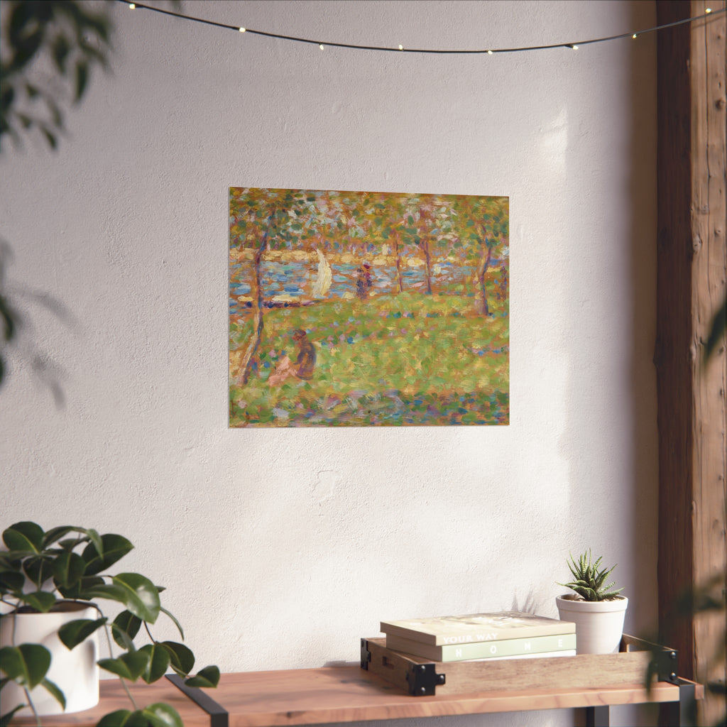 Georges Seurat - Oil Sketch for La Grande Jatte | Fine Art Poster