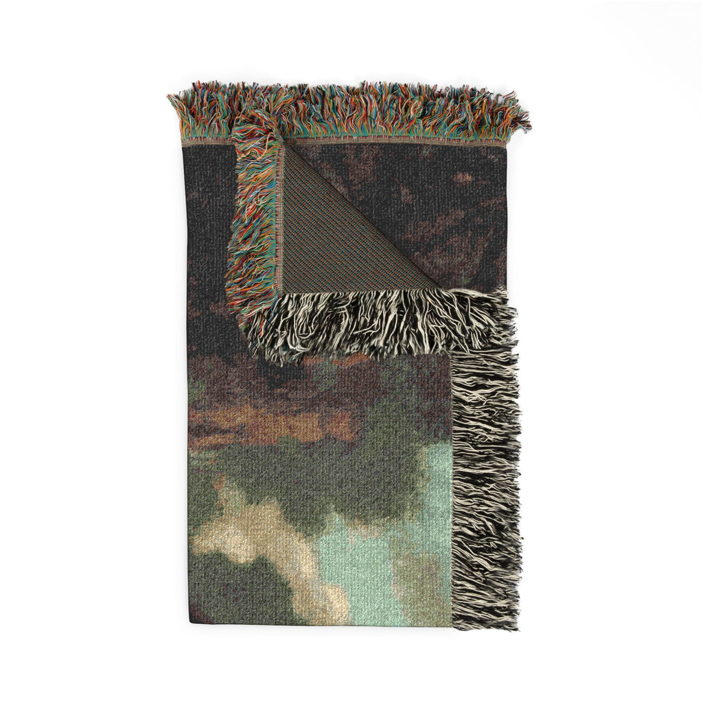 Gustave Courbet - The Valley of Les Puits-Noir | Woven Tapestry Blanket