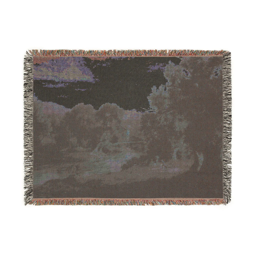 George Inness - The Old Mill | Woven Tapestry Blanket