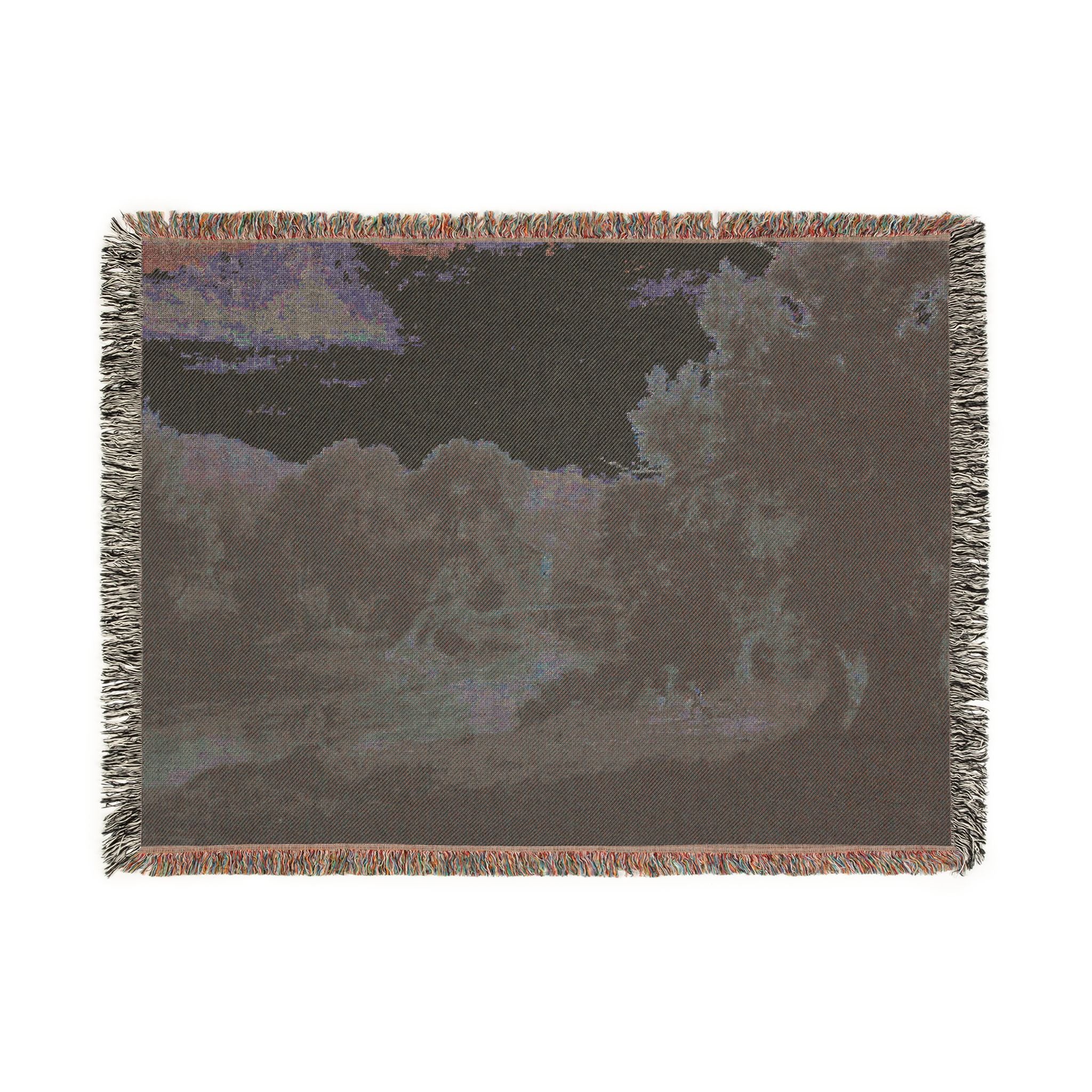 George Inness - The Old Mill | Woven Tapestry Blanket
