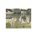 Pierre Puvis de Chavannes - The Sacred Grove, Beloved of the Arts and the Muses | Fine Art Poster
