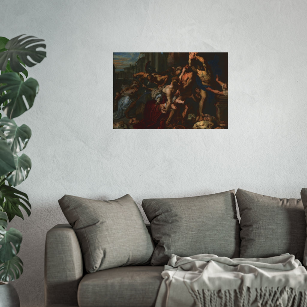 Peter Paul Rubens Massacre of the Innocents | Fine Art Poster
