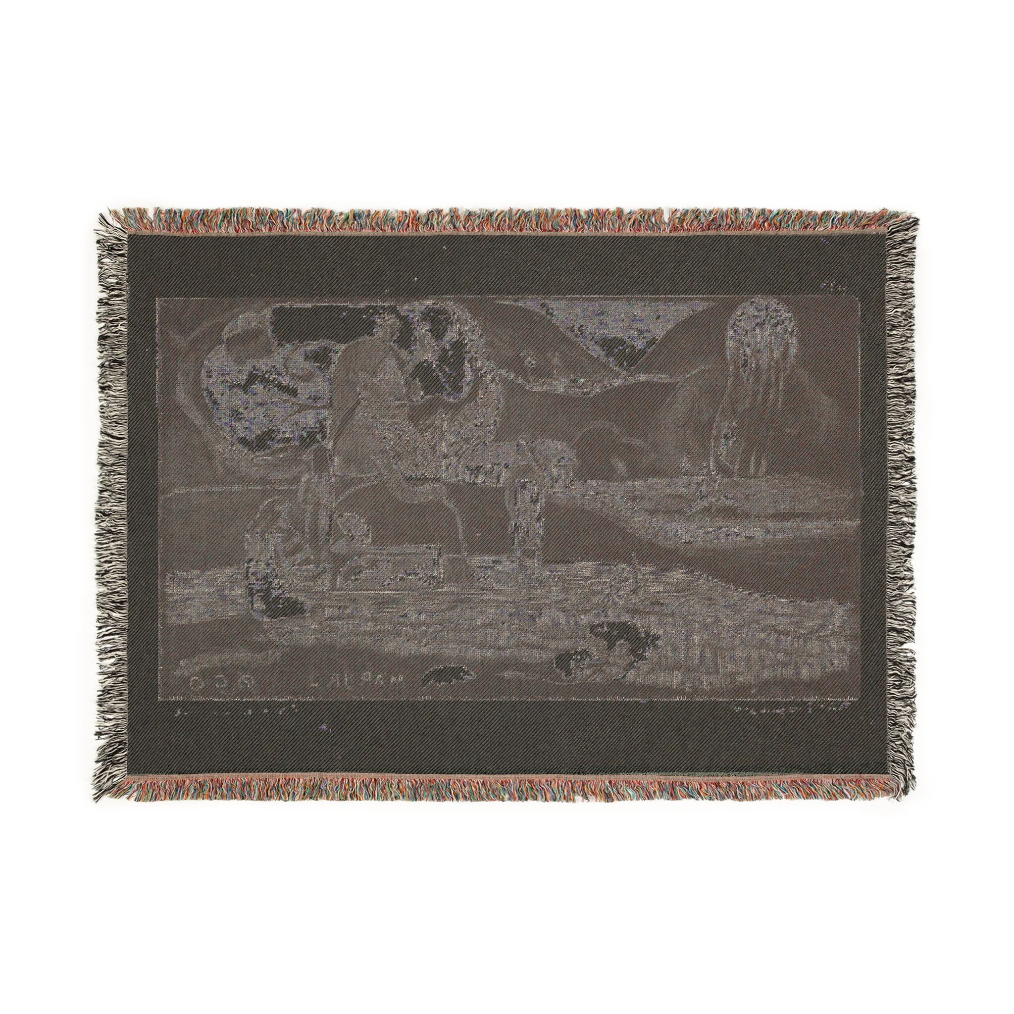 Paul Gauguin - Maruru (Offerings of Gratitude), from the Noa Noa Suite | Woven Tapestry Blanket
