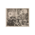 Rembrandt van Rijn - Christ Driving the Money Changers from the Temple | Fine Art Poster