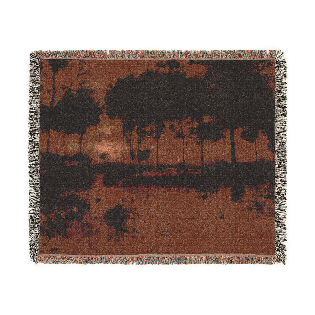 George Inness - The Home of the Heron | Woven Tapestry Blanket