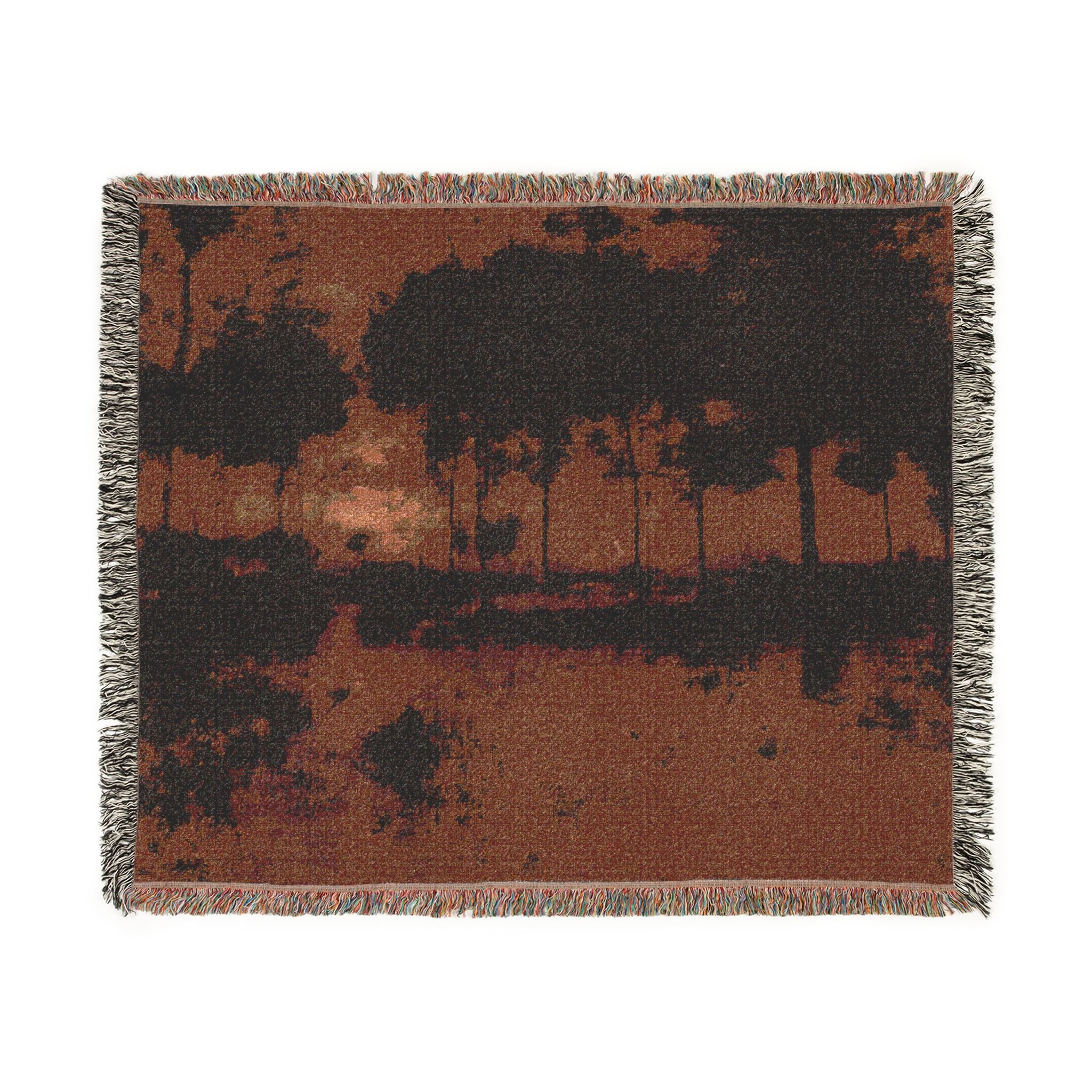 George Inness - The Home of the Heron | Woven Tapestry Blanket
