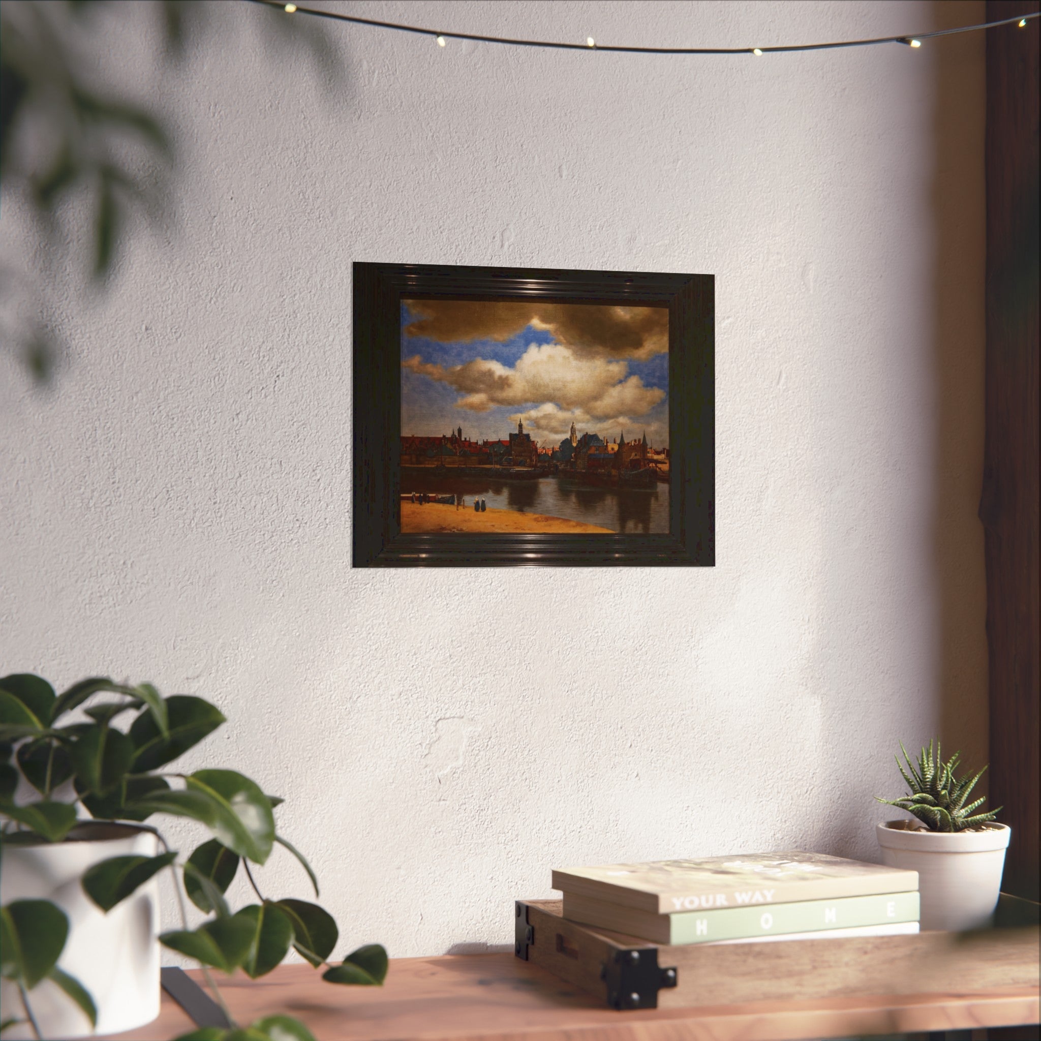 Den Haag - Mauritshuis - Johannes Vermeer (1632-1675) - View of Delft c. 1660-1661 | Fine Art Poster