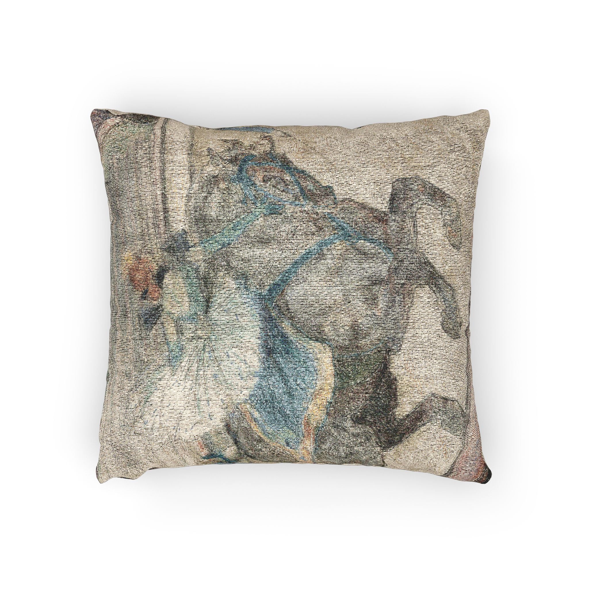 Henri de Toulouse-Lautrec - At the Circus Work in the Ring | Woven Pillow
