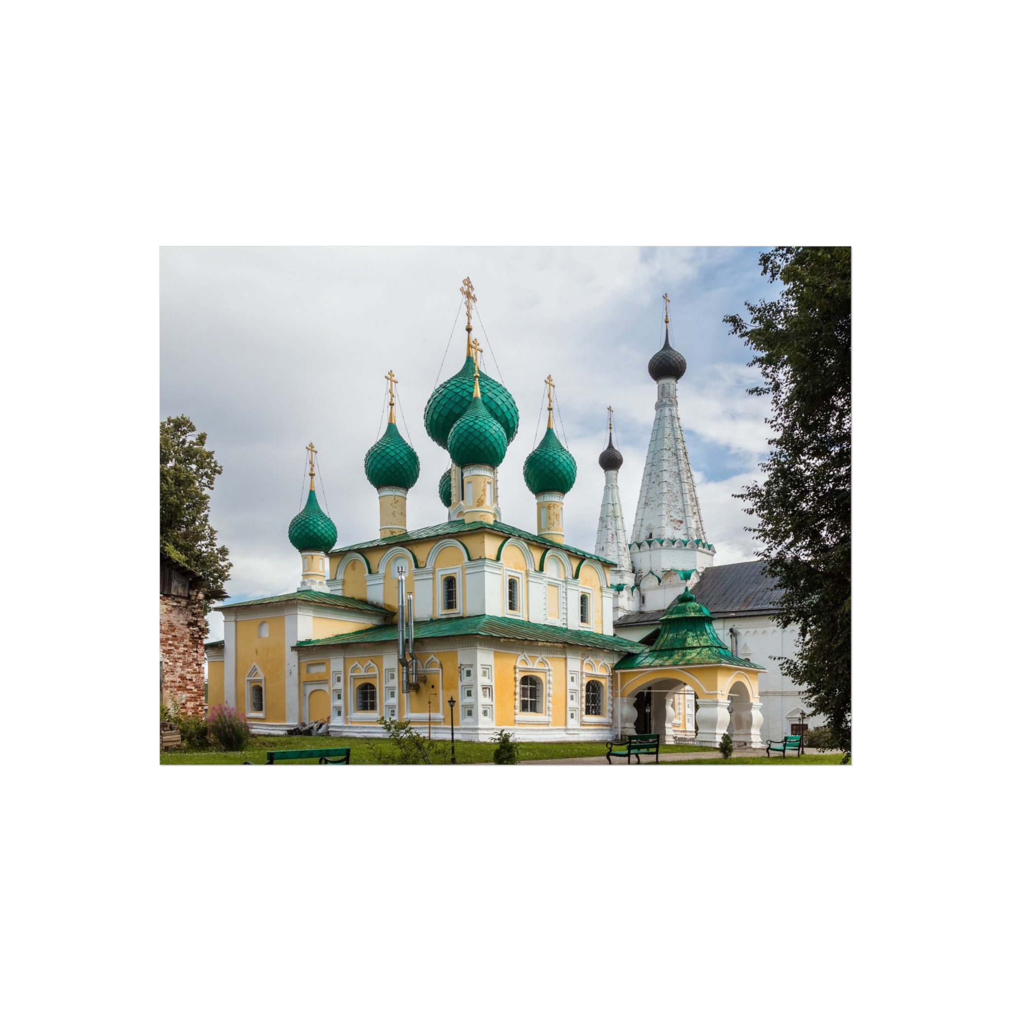 Church of the Beheading of Saint John the Baptist Alekseyevsky Monastery Uglich 2023-07-22 7459 | Fine Art Poster