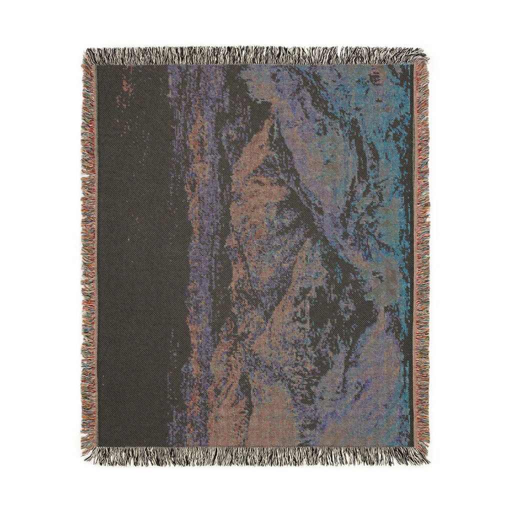 Joseph Mallord William Turner - Mussooree and the Dhoon from Landour | Woven Tapestry Blanket