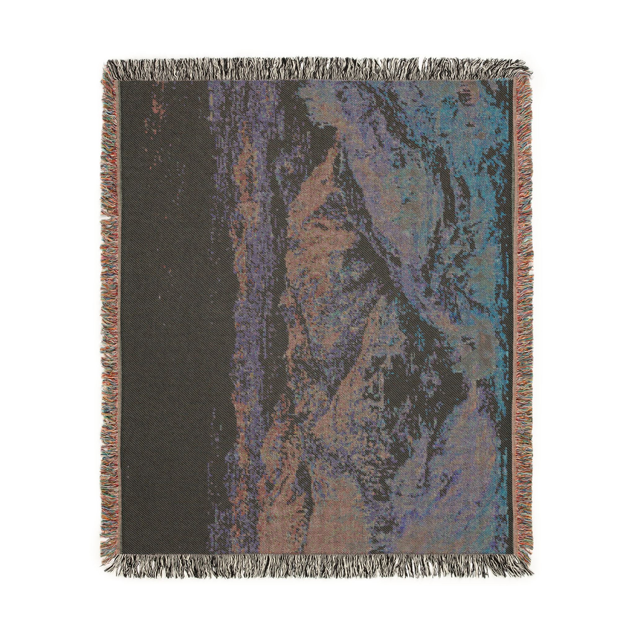 Joseph Mallord William Turner - Mussooree and the Dhoon from Landour | Woven Tapestry Blanket