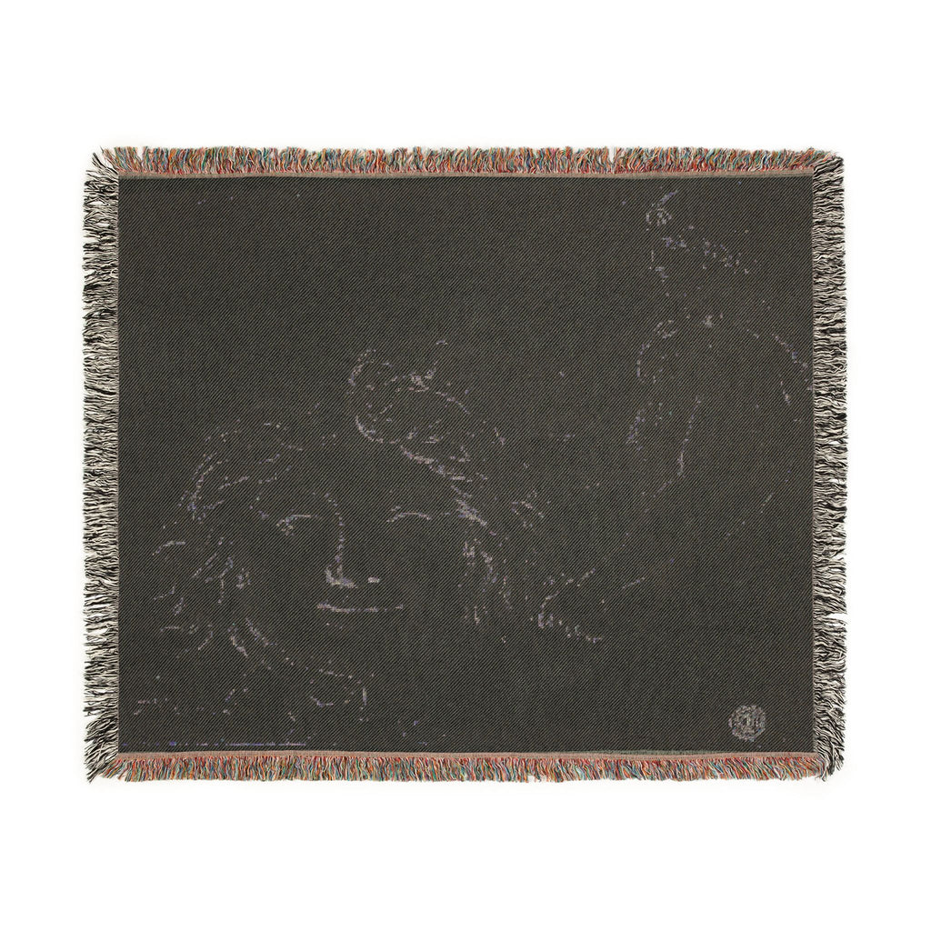 Style of Jacques Louis David - Perseus and the Gorgon's Head | Woven Tapestry Blanket