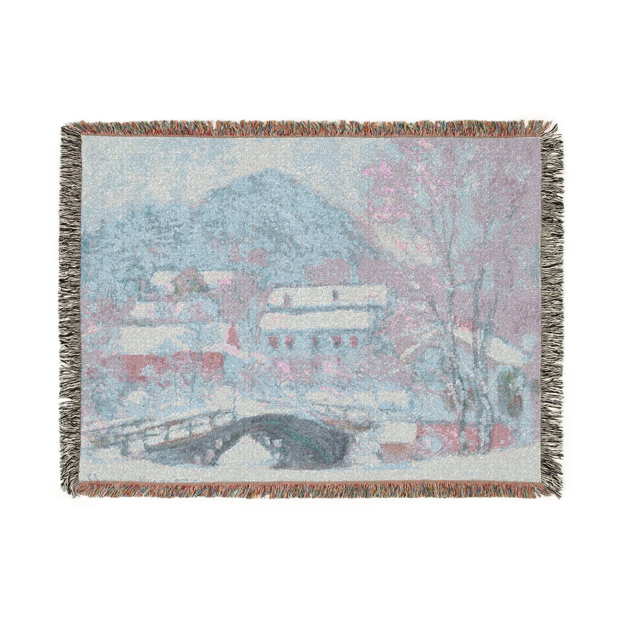 Claude Monet - Sandvika, Norway | Woven Tapestry Blanket