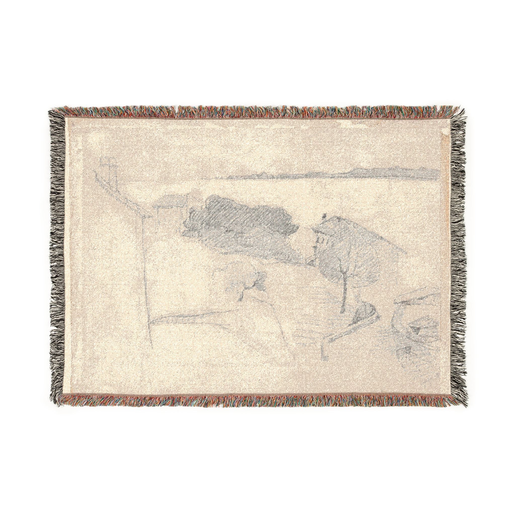 Paul Cezanne - L'Estaque | Woven Tapestry Blanket