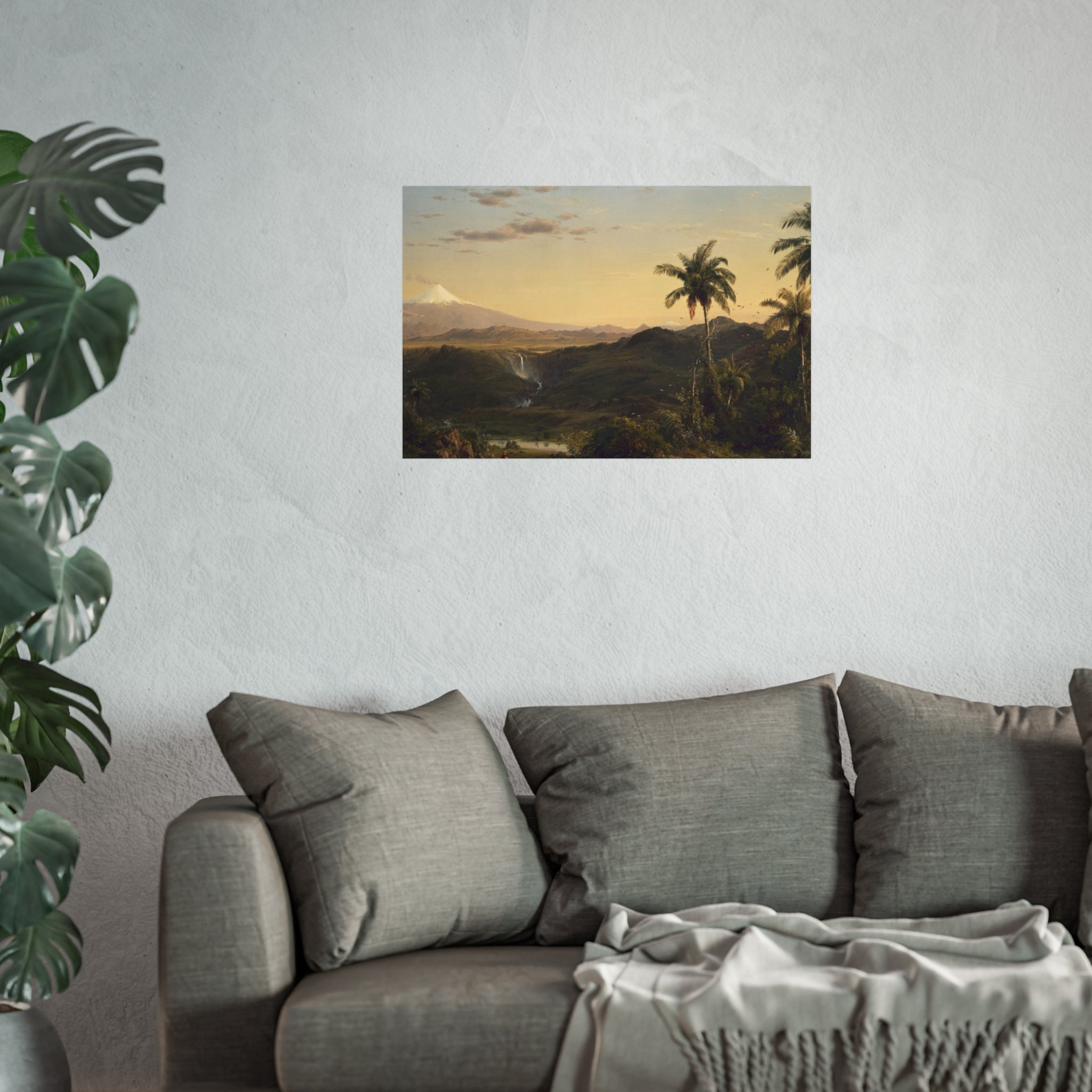 Frederic Edwin Church - View of Cotopaxi | Fine Art Poster
