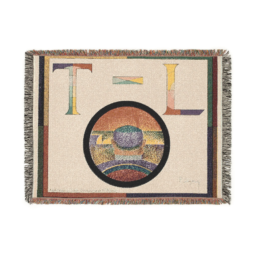 Paul Signac - Chromatic Circle | Woven Tapestry Blanket