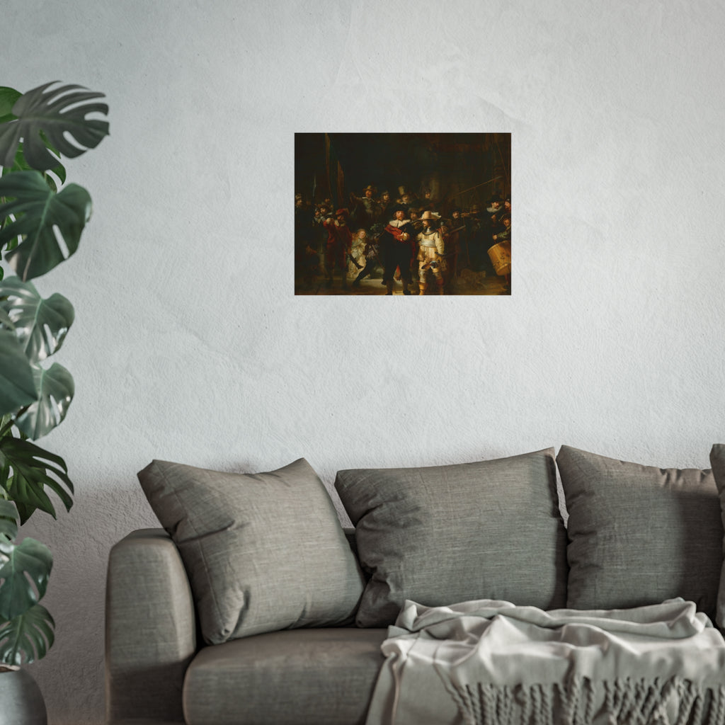 La ronda de noche, por Rembrandt van Rijn | Fine Art Poster