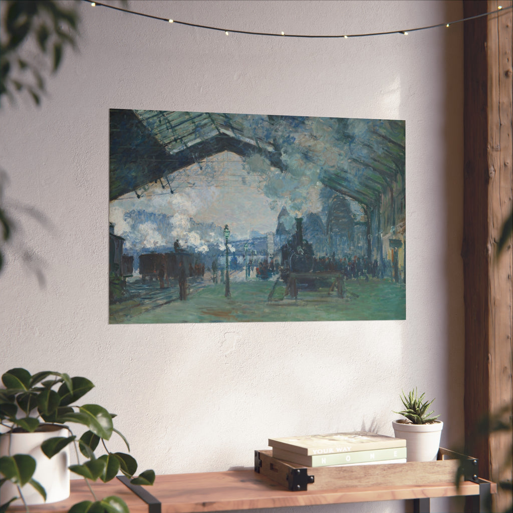 Claude Monet - Gare Saint-Lazare | Fine Art Poster