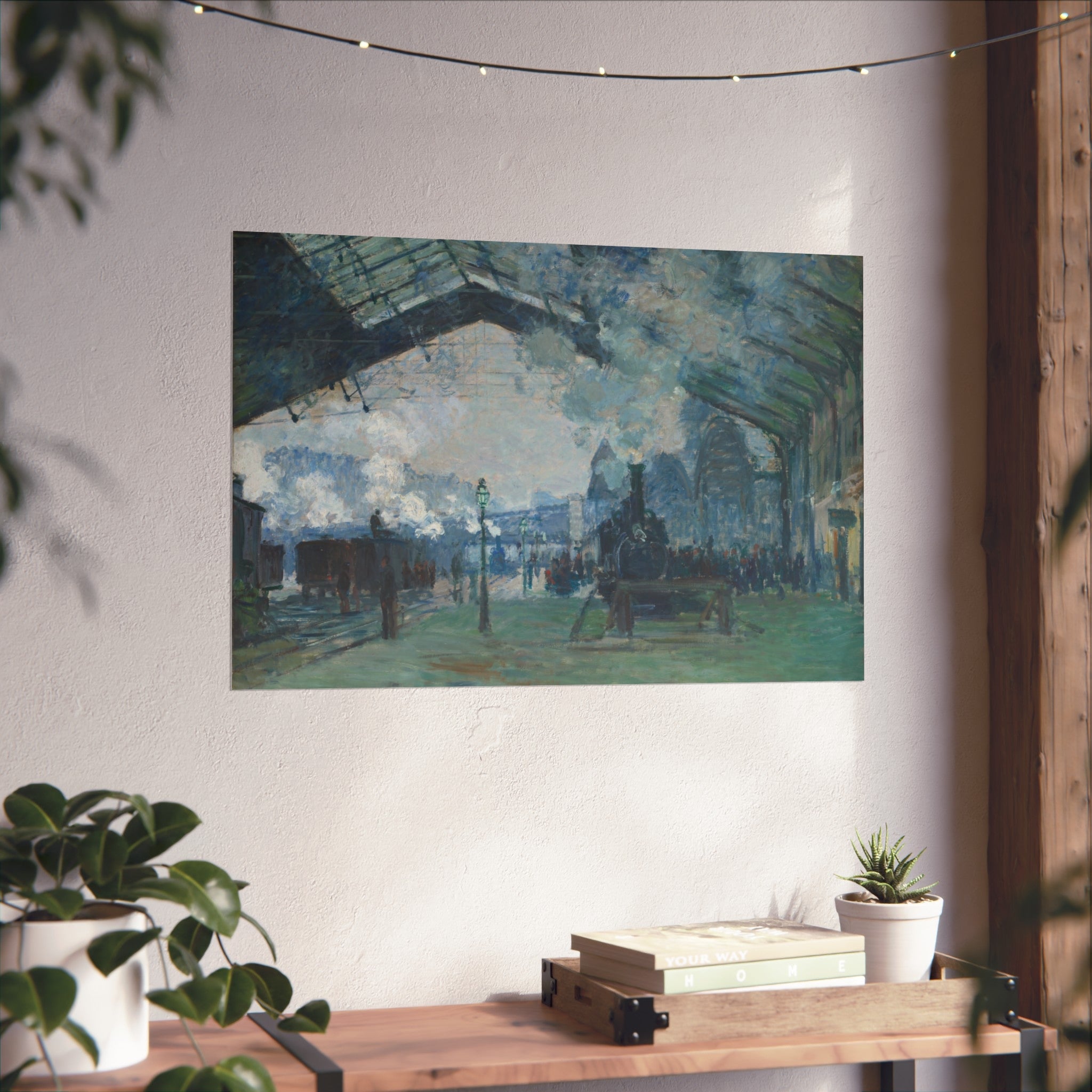 Claude Monet - Gare Saint-Lazare | Fine Art Poster