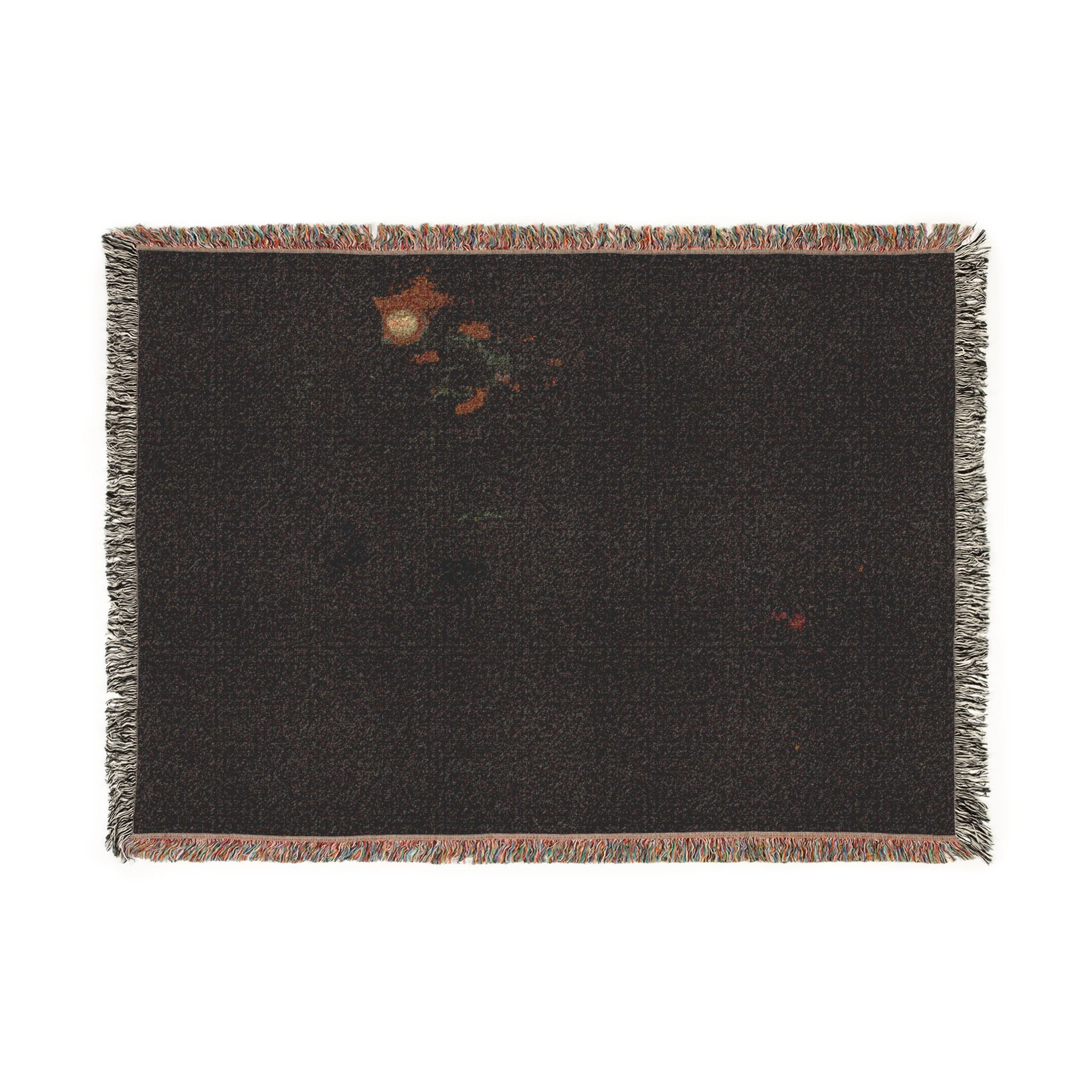 George Inness - The Moon at Night | Woven Tapestry Blanket