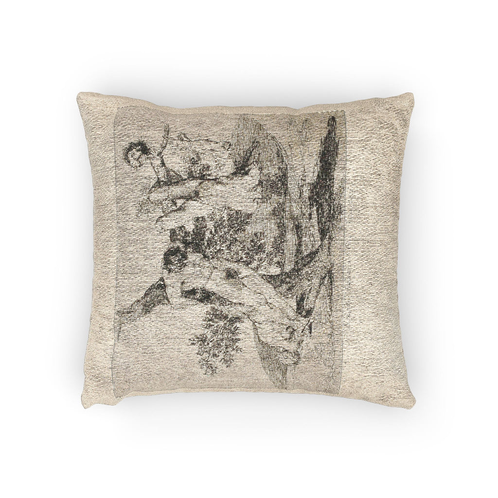 Francisco José de Goya y Lucientes - A Heroic Feat! With Dead Men!, plate 39 from The Disasters of War | Woven Pillow