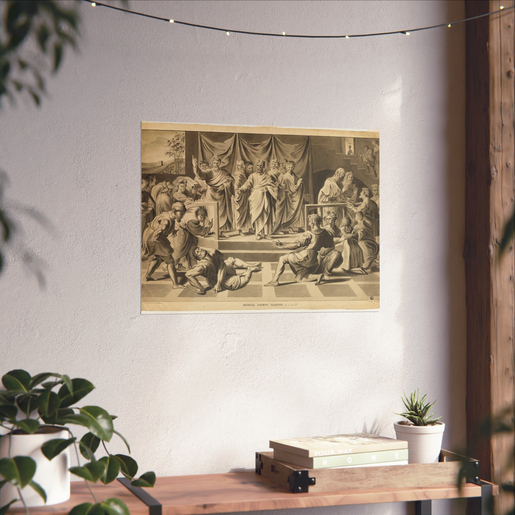 John Constable - Death of Ananias | Fine Art Poster