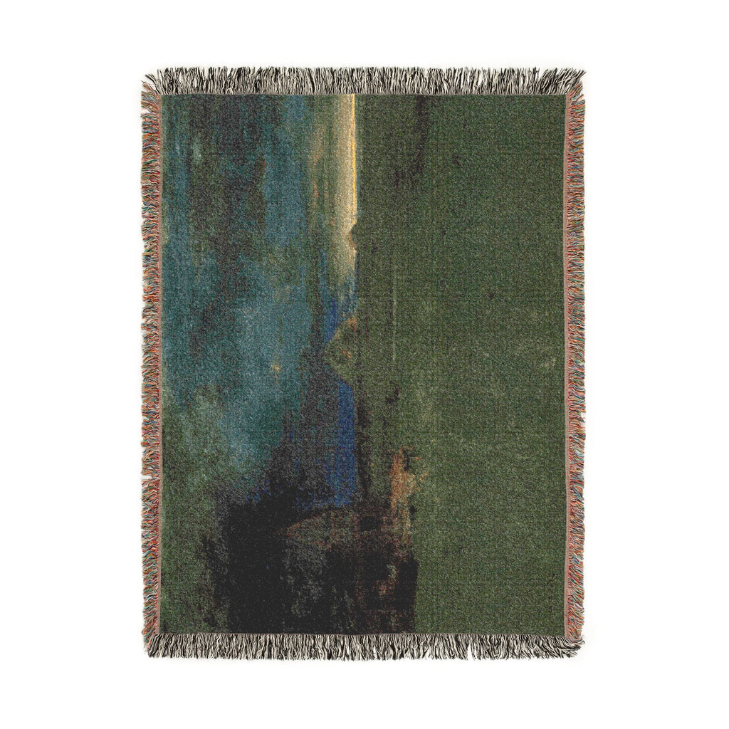 George Inness - The Lonely Farm, Nantucket | Woven Tapestry Blanket